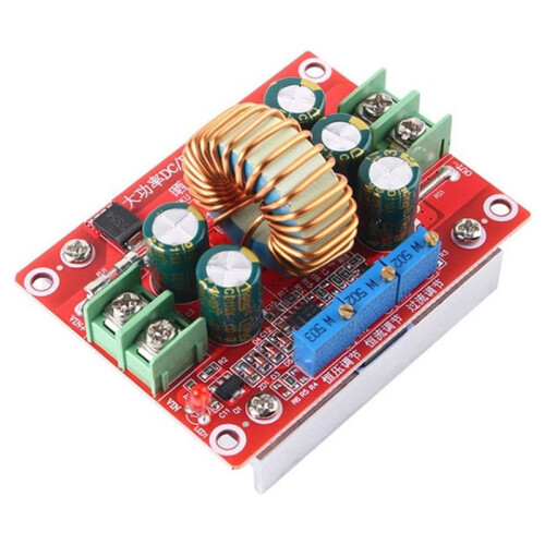 - 300W 12A High Power Step-Down Converter Adjustable Power Module Constant Voltage Lithium Battery LED Driver 1