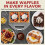 2-Slice Belgian Waffle Maker, PFAS-Free Ceramic Non-Stick Plates for Mini Waffles 5