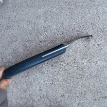 Hoof Knife, Horseshoe Trimming Tool, Single-Edged Right-Handed Hoof Knife, Wooden Handle Hoof Knife
