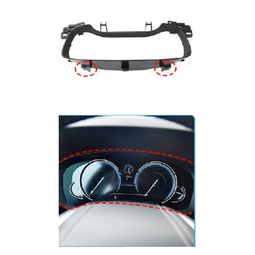 Mechanical Gauge Frame Instrument Panel Frame for  5 Series G38 2018-2023 Car Interior Accessories 2