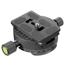 360 Panoramic Rotating Quick Release Plate Clamp Tripod Universal DSLR Camera Photography Quick Release Base