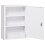 Armoire à pharmacie verrouillable, boîtier en acier, 3 compartiments 2