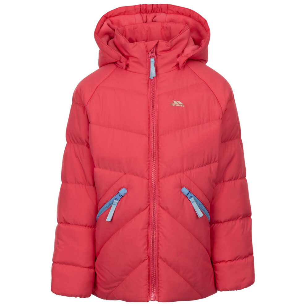 Trespass (3-4 Years, Strawberry) Childrens/Kids Annah Padded Jacket