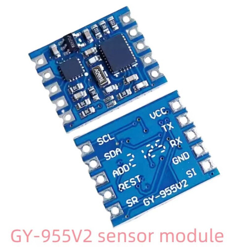 GY-955V2 9-Axis IMU Sensor Module Gyroscope Accelerometer Magnetometer Digital Orientation Compass for  STM32 DIY 1