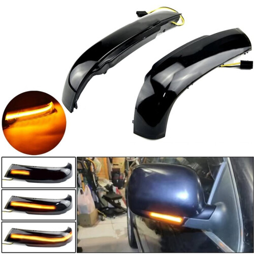 Car Rearview Mirror Light LED Turn Signal Light for   MK1 7L 2002-2006 Dynamic Indicator Lights 2
