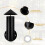 Pellet Grill Smoke Stack Chimney Replacement for Pit Boss Traeger Camp Chef, Replacement Stack Smoker Kits 2
