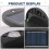 4pack Solar Powered Swimming Pool  Lights for Inground Pools, Above Ground Waterproof Wireless Pool Decorations 3