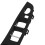 2Pcs Car Driver  Front Right Armrest Interior Door Handle Pull 1Hole for  F10 10-17 LHD Auto Interior Black 4