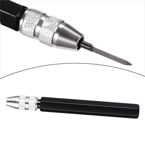 Triangular Burr Scrapers Deburring Trimming Tool Adjustable SC1300 Handle/BD5010 Trimming Blade 1