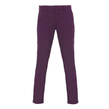 (XL, Purple) Asquith & Fox Womens/Ladies Casual Chino Trousers