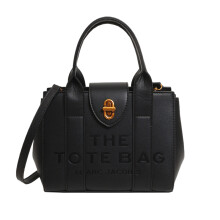 (Black) Bags for women, simple new leather original color large, medium and small tote handbags available for cross-border activities