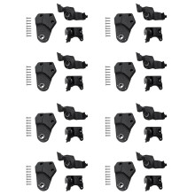 8X Left Front Headlight Bracket Repair Kit A2138202300 for E W213 W238 16-20 Light Holder Fixed Screw
