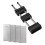Adjustable Sharpener Stone Holder with 4pc Sharpening Stone ,No-Slip Sharpening Stone Base 1
