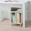 IKEA SMUSSLA Bedside Table White 1