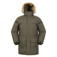 Mountain Warehouse Mens Antarctic Extreme Camo Down Waterproof Jacket