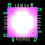 ALLNET Brick?R?knowledge LED Color Brick violett 1