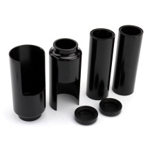 Motorcycle Upper/Lower Front Fork Cover Protective Sleeve Kits for Dyna Fat Bob Street Bob 06-17
