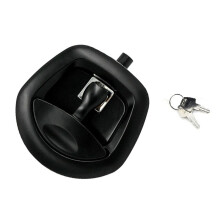 Handle Whale Tail Lock for Secure Trailering Replace Off-Road Modified Trailer Mechanical Door Lock Lock T-Style Lock