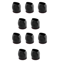 10X Rubber Bed Office Chair Wheel Stopper Furniture Legs Caster Cups Chair Feet Floor Protectors Pads