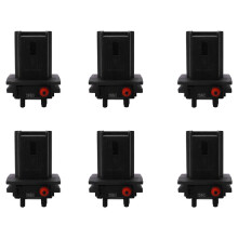 6X Trunk Boot Release Rear Door Handle Button for C4 for 307 308 408 301 6554V5