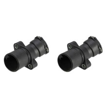 2X Automatische Thermostaatbehuizing Pijpverbinding voor - E-Klasse C-Klasse CLK Klasse SLK Klasse 2712001256 A2712001256