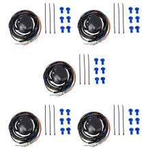 5X TIROL New 7 Pin Trailer Socket Cable 1.5M Wire for Car Trailer Wiring Connector Parts