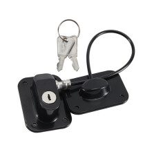 Baby Safety Window Restrictors with Safety Lock Cable, No Screws Required to Avoid Damage and Protect the Safety, Black