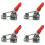 304 Stainless Steel Adjustable Pull  Toggle Locking Clasp  Lever Clamp Heavy Duty Toggle Bolts Clamps Toggle(4PCS) 1