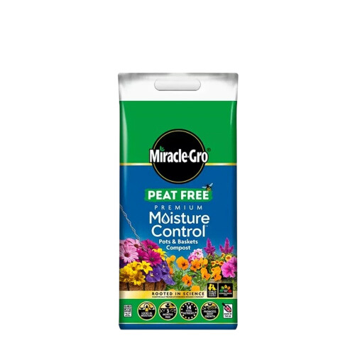 Miracle-Gro Miracle Gro Peat Free Moisture Control Compost 10L