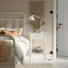 IKEA BLÄSTÅSEN Bedside Table 50x37x76cm
