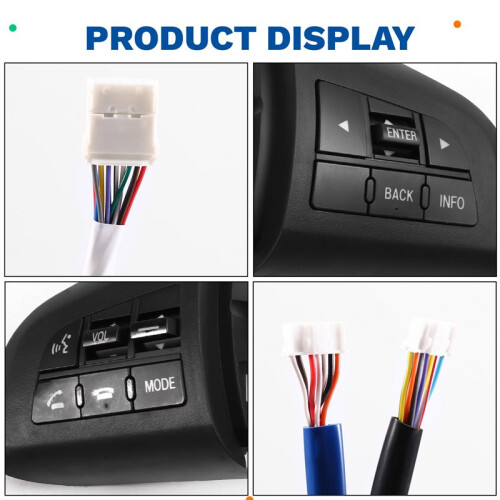 Multi-Function Steering Wheel  Control Buttons for  3 5 CX-5 CX-7 Car Volume Mode 1