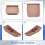 Car  Central Control Storage Box for  Seagull Armrest Double Storage Box Silicone Interior Supplies Tools 4