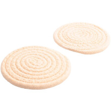 8 Pcs Drink Coasters with Holder, 4 Colors Absorbent Coasters for Drinks, Cotton Woven Coaster Set for Home Decor A