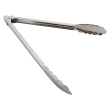 30 cm Pince alimentaire de cuisine en acier inoxydable