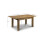 Astoria Waxed Oak Extending Dining Table 180 cm 4