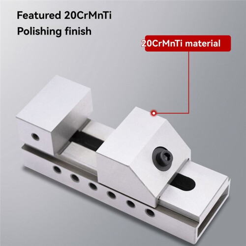 QKG50 Precision Tool Flat Vise 2Inch Lathe High Precision High Hardness Vise CNC Tools 1