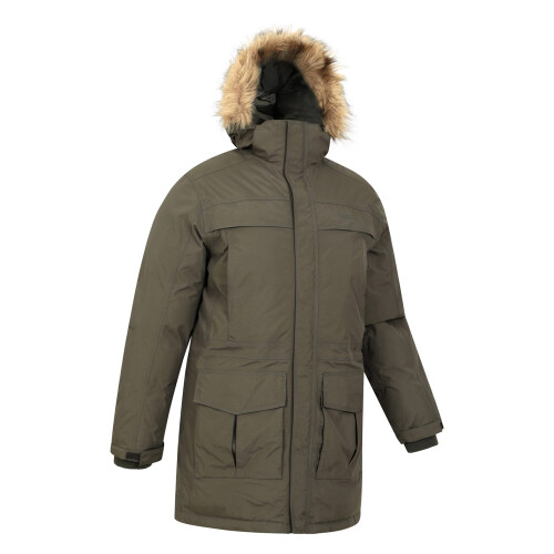 Mountain Warehouse Mens Antarctic Extreme Camo Down Waterproof Jacket 2