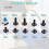 180 Pcs 10 Values Tactile Push Button   Momentary Tact Assorted Kits 3