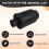 For  508 Trunk Rubber Pier Adjustable Stop Bonnet Buffer Tailgate Block Limit Block 8733AR 4