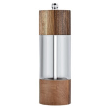 Pepermolen Transparante Pepermolen Zout Slijpen Keramische Kern Multifunctionele Kruiden Fles Cruet 6 Inches