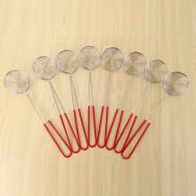 8 Pieces Stainless Steel Spider Strainer Spoon Small Wire Skimmer Colander for Hot Pot, Tortellini and Meatball