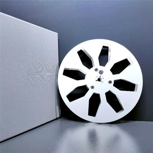 1 X Novo para Carretel de Fita de Metal Trident Hub 7 Polegadas X 1/4 Polegadas para Gravadores de Fita Carretel um Carretel 2