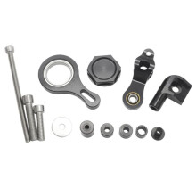 Motorcycle Steering Damper Bracket Stabilizer Mounting Bracket Kit for  YZF R6 2006-2020 R1 2002-2017