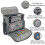 Coffee Maker Bag Single Serve Coffee Brewer Waterproof Storage Bag with Extra Pockets Coffee Machine Storage Bag 3