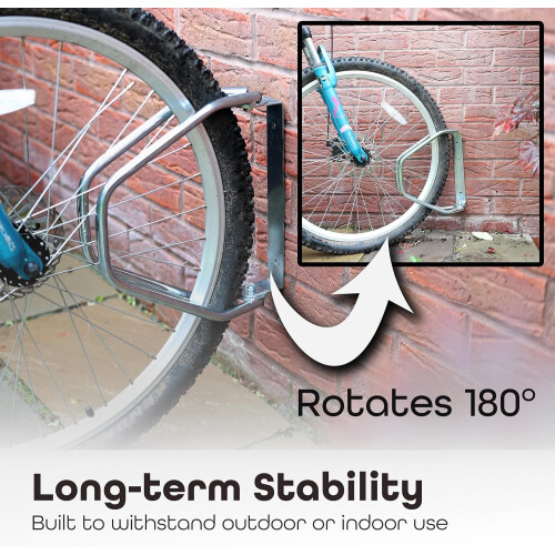 Bicycle Stand Floor & Wall Mounted Bike Rack 2