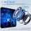 Motorcycle Helmet Headset R6S  Intercom 1200M 6 Rider Intercom WaterProof Earphone 6