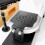 Coffee Scale Frame Height Adjustable Coffee Machine Scale Increased Weighing Waterproof Scale Protection Frame Black 3