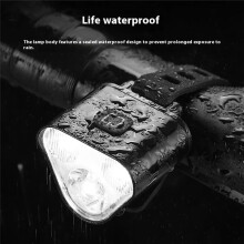 COB Cycling Warning Lights Type-C Charging Portable Bicycle Tail Light Waterproof Compact Cycling Flashlight Bike Parts