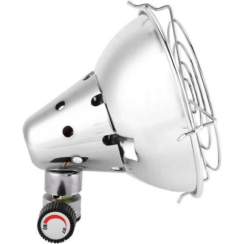 Gas Heater Outdoor Portable Heater with Protective Net Adjustable Fire Control Valve, and Foldable Base 2