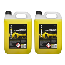 Premium Car Shampoo 2 x 5 L, Biodegradable, Concentrate, CARSHARK